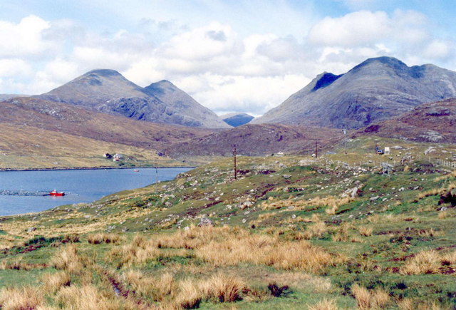 Mountains of North Harris in the Western Isles