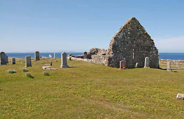 Trumpan Church, site of the Battle of the Spoiling Dyke